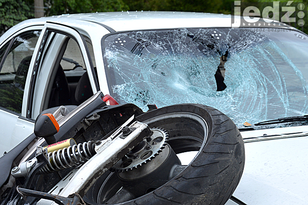 POROZMAWIAJMY O BEZPIECZEŃSTWIE | Statystyki policyjne - Wypadki z udziałem motocyklistów | 2014